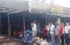 2 shops destroyed in Kinnigoli market fire